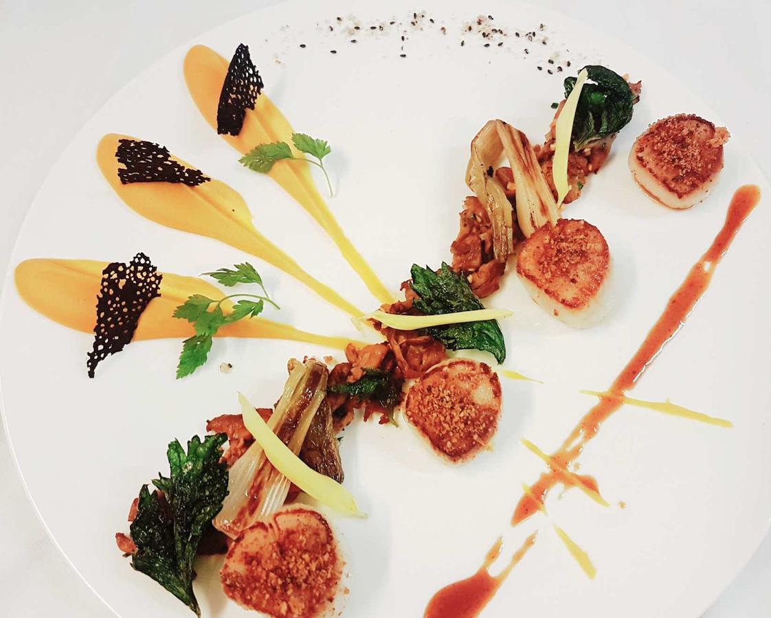 Restaurant Hotel Didier Meril Dinard Exteriör bild