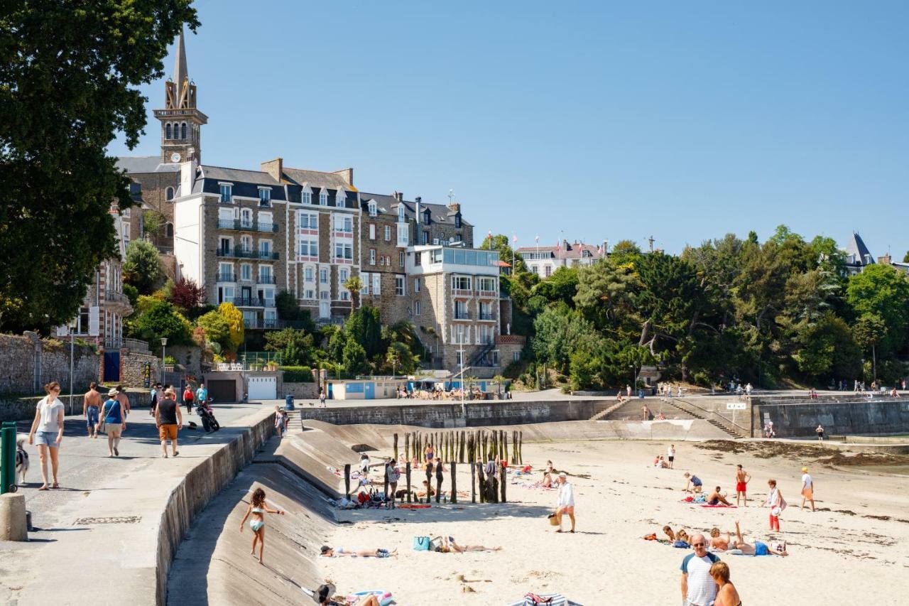 Restaurant Hotel Didier Meril Dinard Exteriör bild